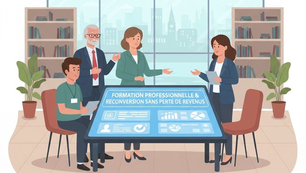 Formation professionnelle à Bordeaux comment sécuriser une reconversion sans perte de revenus